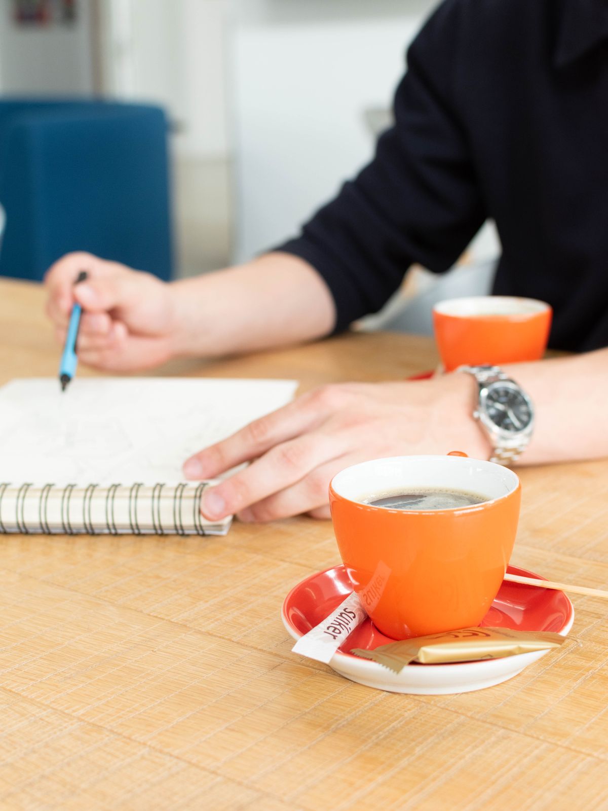 Koffie bij kennismaking