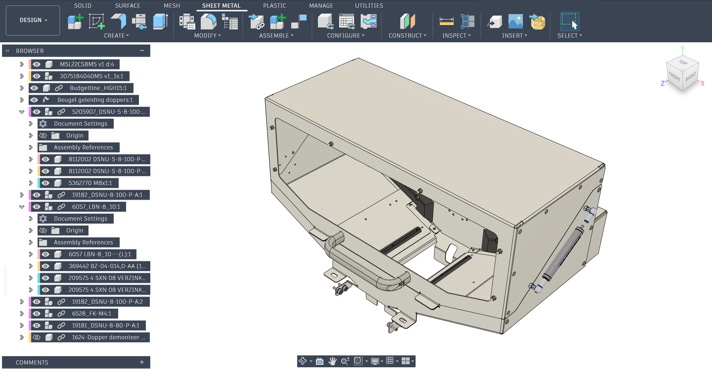 3D-modelleren &mdash; CAD-render